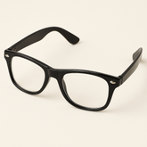 Classic Nerd Glasses - Black Costume Accessory